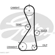 ������ ��� Mitsubishi Galant 2.0 96-04 / Space Runner 2.0 99 / Space Wagon 2.0 02 Gates 5481XS Gates 5481XS 5481XS ����