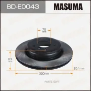 ���� ��������� BMW 5(E60/E61) ����. Masuma BDE0043 Masuma BDE0043 BDE0043 ����