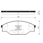 ������� ����. �������� Hi-Q Toyota HI-LUX Sangsin Brake SP1121 Sangsin Brake SP1121 SP1121 ����