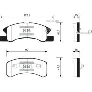 ������� ��������� Sangsin Brake SP1593 Sangsin Brake SP1593 SP1593 ����