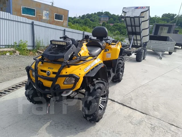 BRP Can-Am Outlander Max 500. ��������, ��, �� ����