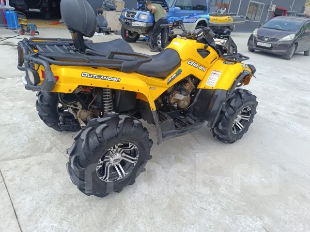 BRP Can-Am Outlander Max 500. ��������, ��, �� ����