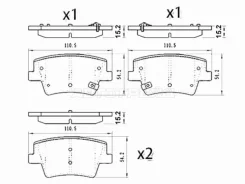 ������� ��������� (�����) Hyundai Santa Fe 18- SAT ST-28-0161, ������ ST280161 ����