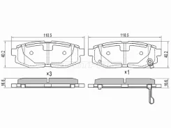������� ��������� SAT ST-26696-XA010, ������ ST26696XA010 ����