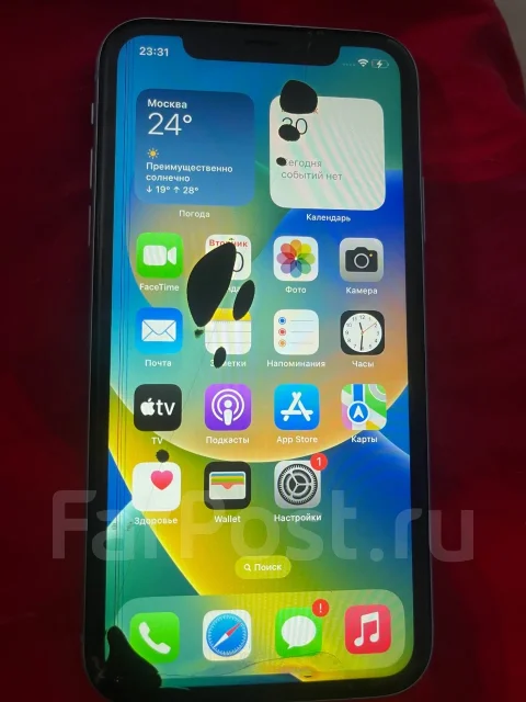 Apple iPhone Xr. �/�, 64 ��, �����, 3G, 4G LTE, ������� �������, ������������ �������, NFC ����