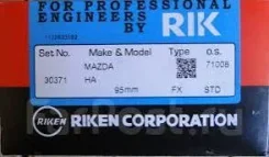 ������ ��� / 95�� RIK ��� 2.38/2.38/4.76; 95mm; 30372-050; (33735-0.5) 30372 SE0123206 Riken 30372-050 30372050 ����