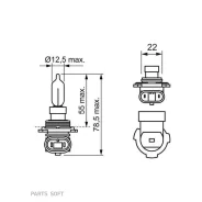 ����� HIR2 12V 55W Pure Light Bosch 1 987 302 026 Bosch 1987302026 1987302026 ����