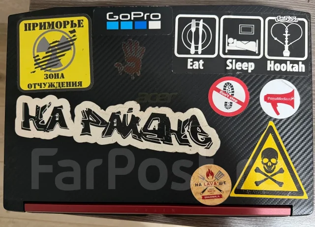 Acer Nitro 5 AN515-52. 15.6", 2,2����, ��� 8 ��, ���� 1 024���, WiFi: 1, Bluetooth: 1, ����������� �� 2��. ����
