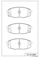 ������� ��������� �������� Hyundai Creta D11412MH MK Kashiyama D11412MH D11412MH ����
