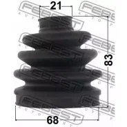 ������� ���� �������� �������� 68x83x21 | ����/��� | Febest 2117CBK 2117CBK ����