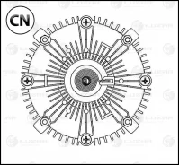 ����� ������� ��� �/� Toyota Land Cruiser Prado 120 (02-) 4.0i (��� ������. ) Luzar LMC1951 LMC1951 ����