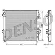 �������� [650x600] Lexus Jx 01-09 / Toyota Land Cruiser / Prado (J120) 02-10 Denso DRM50049 DRM50049 ����