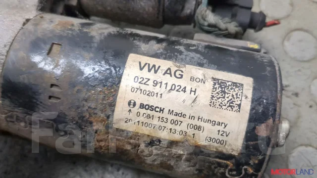 ������� Volkswagen Polo 2009-2014 21293462 02Z911024H ����