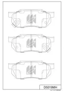 ������� ����. �������� ����. Subaru Impreza, Legacy, Forester 03- D7069H MK Kashiyama D7069H ����