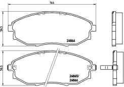 ������� ��������� �������� Brembo P10007 P10007 ����