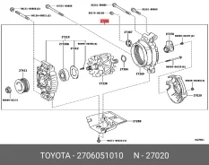 ��������� Toyota.2706051010 2706051010 ����