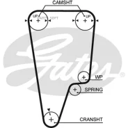 ������ ��� Gates 5505XS 76125x26 5505XS ����