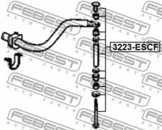 ���� ������������� | ����� ����/��� | Febest 3223ESCF 3223ESCF ����