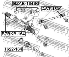 ������� ����� �������! MB X164/W164/W251/906, VW Crafter 05 Febest Bzrkb164 BZRKB164 ����