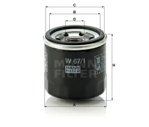 ������ �������� W 67/1 * MANN MANN-Filter W671 ����