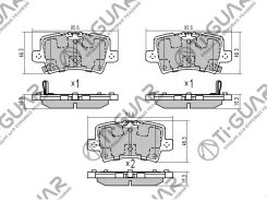 ��������� ������� �������� /������ /�������� 4�� /Tiguar ��� Honda Civic FK; TG2221; (PN8867) 0301FDR 0986494249 Tiguar TG2221 ����