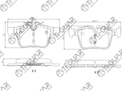 ��������� ������� /������ /Tiguar /Mercedes C180 C200 2013 W205; TG2311; A0084201420 0004203602 A0074201420 Tiguar TG2311 ����