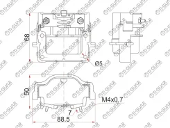 ������� ��������� /Tiguar ��� Toyota 3SFE 1996 /ST19# ST20# SV4#; 4A /7AFE 1996 /AT19# 3RZFE 1995 /RZJ9# RZN18#; TG9091902163; (9091902163) SPL1120 F0...