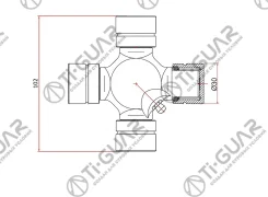���������� /Tiguar ��� Mitsubishi Pajero RE 1991; 30*102; Tgcjcs016; (GUM99 TM199) MR165561 STMR377128 Tiguar TGCJCS016 ����