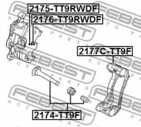 ���. �-�� �������� ����������! FordTransit 2.0Di/2.4Di/TDCi 06 Febest 2174TT9F 2174TT9F ����