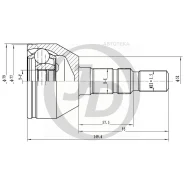 ���� ������� 151504 JUST Drive JCT0124 OP Astra H / Astra H GTC / Astra H Caravan 1.4 (66 kW) 03.04 -; Zafira 1.6 (77 kW) 07.05 -; JUST Drive JCT0124...