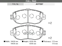 ������� ��������� �������� FBL ���. AFP287 AFP287, FBL AFP287 ����