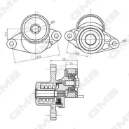 ���������� ���������� ����� � ����� (-P/S) GMB GAT21000 GAT21000 ����