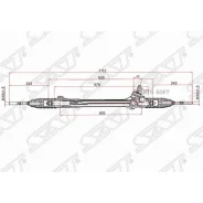 ����� ������� Toyota RAV4 (XA30) 05-13 / Vanguard 07-13 (������ ����) SAT ST-45510-42020 ST4551042020 ����