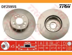 ���� ��������� �������� Mercedes W140 DF2595S 8DD355102691, 24013001001, 24113001001, 52123, 186464, 0986478527, 1106704, 98200056601, 92056600, 92056...