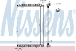 �������� ������� ����������! 739x1122x48 Iveco Stralis/Trakker (02-) Nissens 63329A 63329A ����