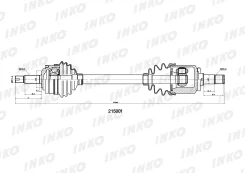 ��� ��������� � ����� 22/24 ����� ���� LADA�110��1995. �01-�������������, ��������������, ��������� Inko 215001 215001 ����
