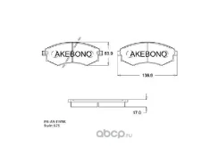 ������� �������� �������� Akebono Akebono ���. AN319WK AN-319WK AN319WK ����