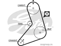 ���. �5079 ������ ��� Gates Gates ���. 5079 126ZA25 T-920 (41126*1) 5079 ����