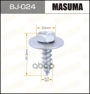 ������� (1��) Masuma Masuma ���. BJ024 BJ-024 6,3*25,3�� BJ024 ����