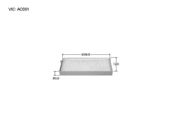 ������ �������� VIC VIC ���. AC001 AC-001 / 976174H000 AC001 ����