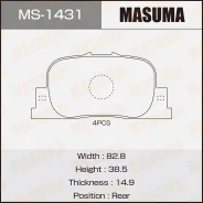 ������� ��������� ��� Toyota Vista Ardeo/Camry/Windom 98- Masuma MS1431 ����