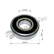 ��������� ��������� ! �������� d25xd62x17mm RVI Premium/Kerax Mansons 100618 100618 ����