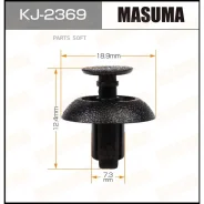 ������! Lexus GS30/35/43/450H/460 05 Masuma KJ-2369 KJ2369 ����