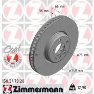 ���� ��������� ! �����. ����. 348x36/66-5x120 BMW F01/F07/F10/F11 2.0-3.0i/D 10 Zimmermann 150347920 150347920 ����