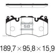 ������� �������� �������� ��� Range Rover III/IV SP2239 Sangsin Brake SP2239 SP2239 ����