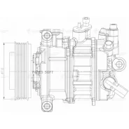 ���������� ������������ AUDI A6 (C7) (11-)/A4 (B9) (15-)/Q5 (08-) (����� �������. ) Luzar LCAC1815 LCAC1815 ����