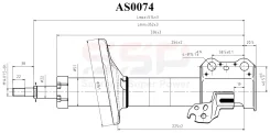 ������ ��������������� SSP 334173 48520-44011 SSP AS0074 AS0074 ����