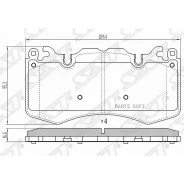 ������� ��������� (�������) Land Rover Discovery 09-20 / Range Rover 02-17 SAT ST-LR020362, �������� STLR020362 ����