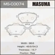������� �������� Masuma, P61122 rear (1/16) MS-C0074, ������ MSC0074 ����
