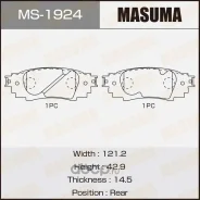 ������� ��������� ������ ��������� Toyota Camry 2.5L 11 MS1924 Masuma Masuma MS1924 MS1924 ����